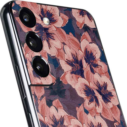 Dark Tapestry Floral Galaxy S22 Skin
