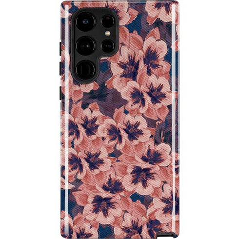 Dark Tapestry Floral Galaxy S22 Ultra Pro Case