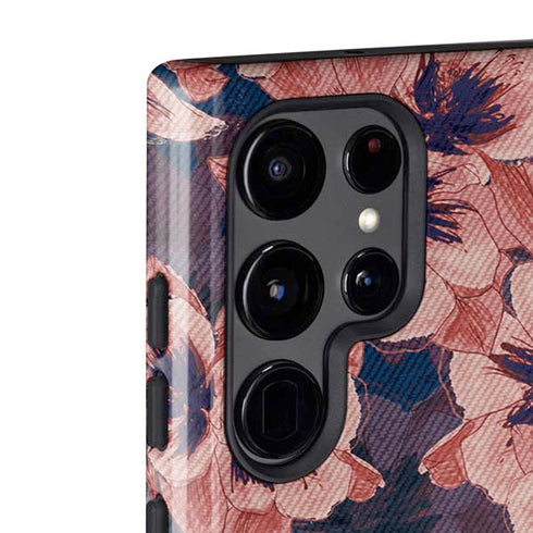 Dark Tapestry Floral Galaxy S22 Ultra Pro Case