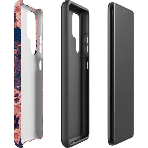 Dark Tapestry Floral Galaxy S22 Ultra Pro Case