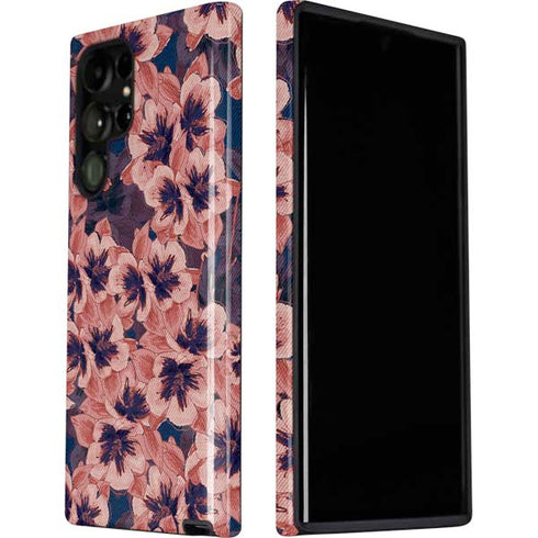 Dark Tapestry Floral Galaxy S22 Ultra Pro Case