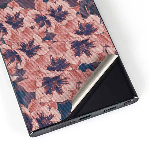Dark Tapestry Floral Galaxy S22 Ultra Skin