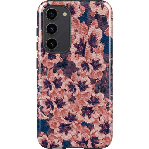 Dark Tapestry Floral Galaxy S23 Plus Pro Case