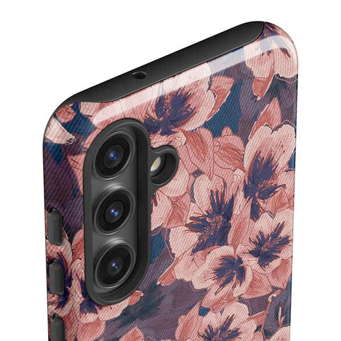 Dark Tapestry Floral Galaxy S24 Impact Case