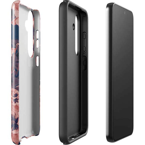 Dark Tapestry Floral Galaxy S24 Impact Case