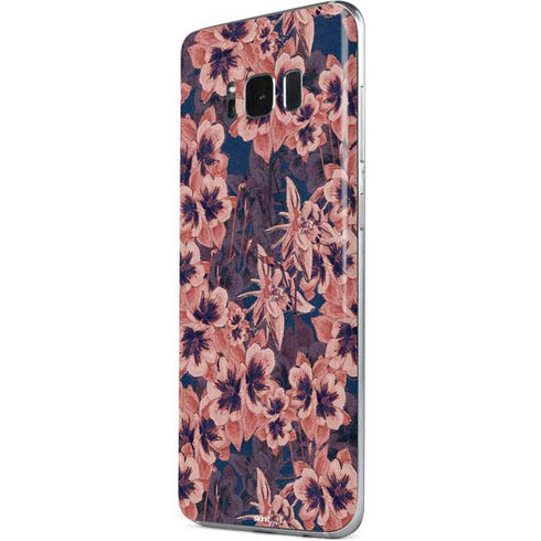 Dark Tapestry Floral Galaxy S8 Skin