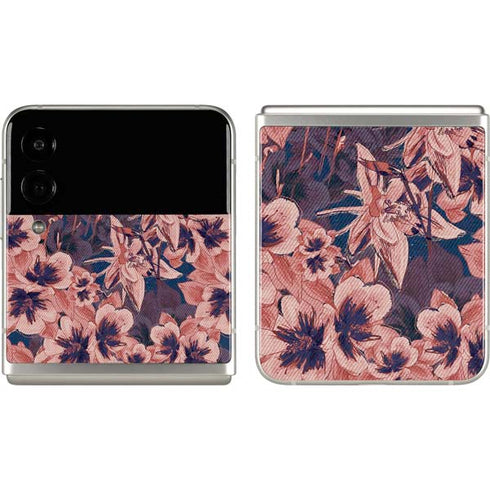 Dark Tapestry Floral Galaxy Z Flip3 5G Skin