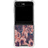 Dark Tapestry Floral Galaxy Z Flip5 5G Clear Case