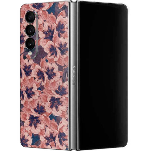 Dark Tapestry Floral Galaxy Z Fold4 5G Skin