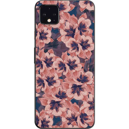 Dark Tapestry Floral Google Pixel 4 XL Skin