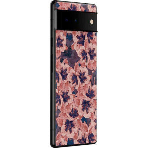 Dark Tapestry Floral Google Pixel 6 Skin