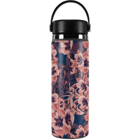 Dark Tapestry Floral Hydro Flask 20oz Wide Mouth Skin