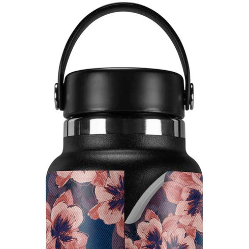 Dark Tapestry Floral Hydro Flask 32oz Wide Mouth Skin