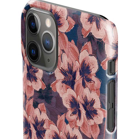 Dark Tapestry Floral iPhone 11 Pro Lite Case