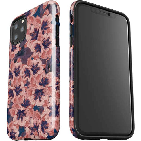 Dark Tapestry Floral iPhone 11 Pro Max Impact Case