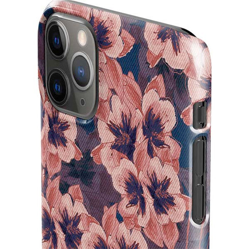 Dark Tapestry Floral iPhone 11 Pro Max Lite Case