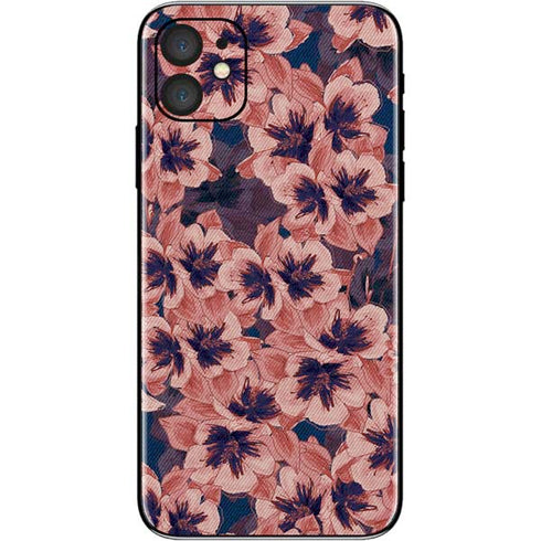Dark Tapestry Floral iPhone 11 Skin