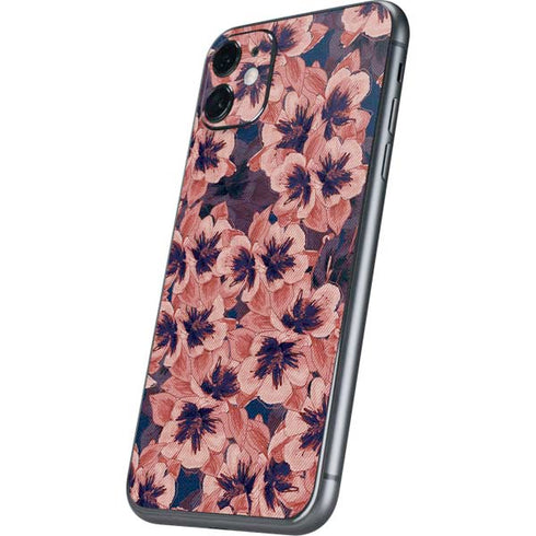 Dark Tapestry Floral iPhone 11 Skin