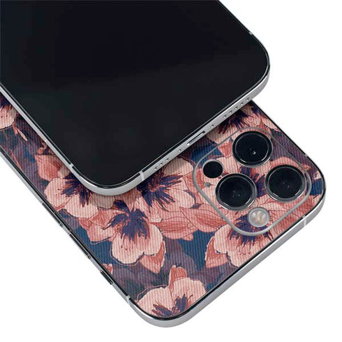 Dark Tapestry Floral iPhone 12 Pro Skin