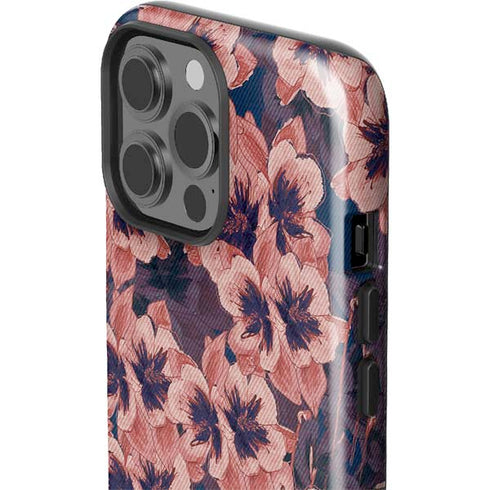 Dark Tapestry Floral iPhone 13 Pro Max Impact Case