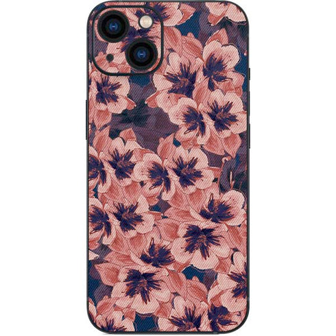 Dark Tapestry Floral iPhone 13 Skin