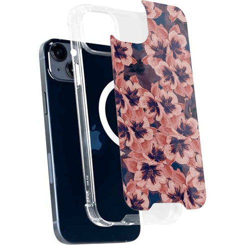 Dark Tapestry Floral iPhone 15 Plus MagSafe Case