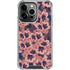 Dark Tapestry Floral iPhone 14 Pro Clear Case