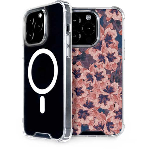Dark Tapestry Floral iPhone 15 Pro MagSafe Case