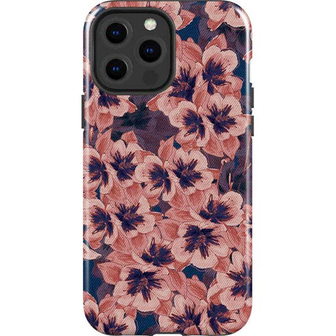 Dark Tapestry Floral iPhone 15 Pro Max Impact Case