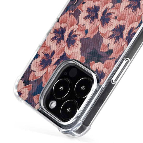 Dark Tapestry Floral iPhone 15 Pro Max MagSafe Case