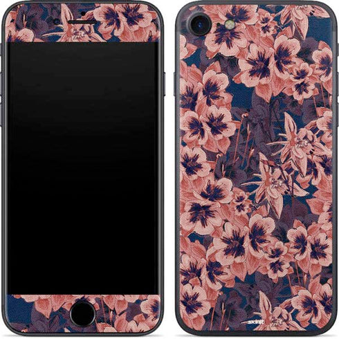Dark Tapestry Floral iPhone 7 Skin