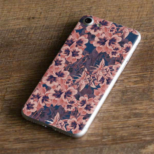 Dark Tapestry Floral iPhone 7 Skin