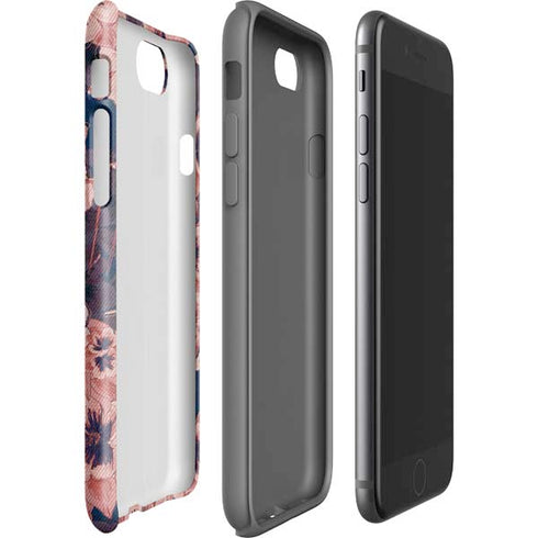 Dark Tapestry Floral iPhone SE (2nd & 3rd Gen) Pro Case