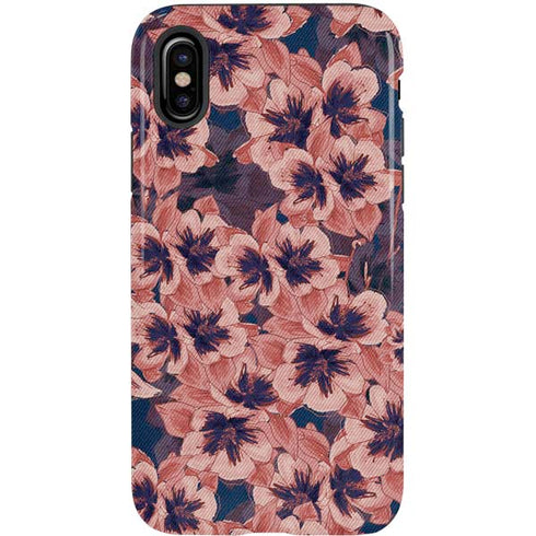 Dark Tapestry Floral iPhone X Pro Case