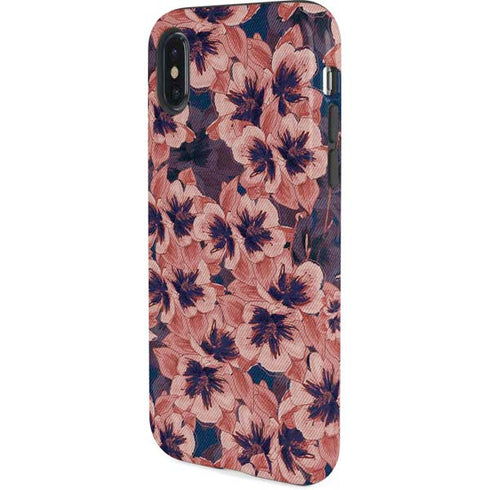 Dark Tapestry Floral iPhone XS Pro Case