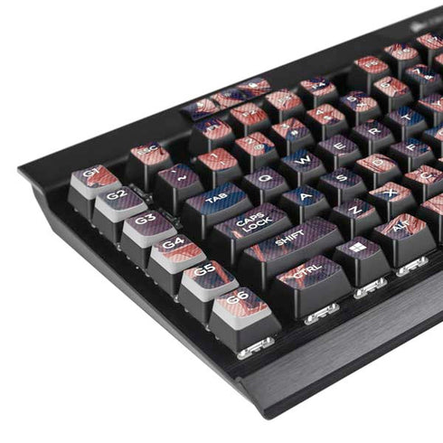 Dark Tapestry Floral K95 RGB PLATINUM Mechanical Gaming Keyboard Skin