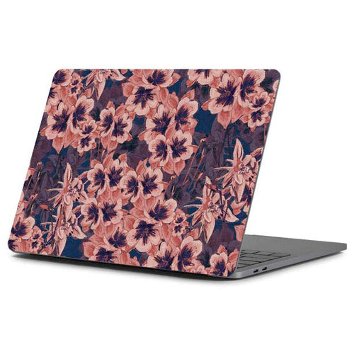 Dark Tapestry Floral Apple MacBook Pro 13-inch Skin