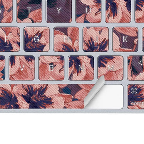 Dark Tapestry Floral Magic Keyboard Skin