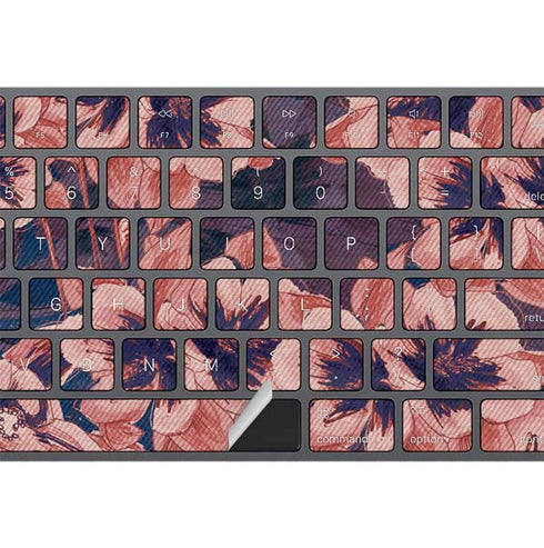 Dark Tapestry Floral Magic Keyboard with Numeric Keypad Skin