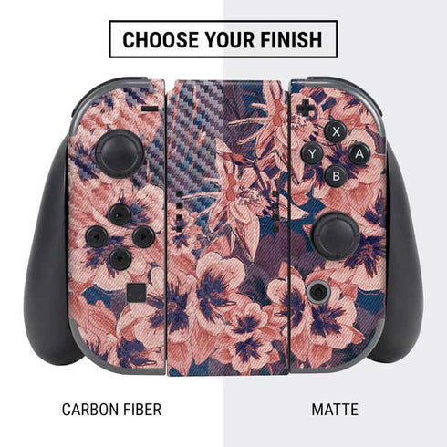 Dark Tapestry Floral Nintendo Switch Bundle Skin