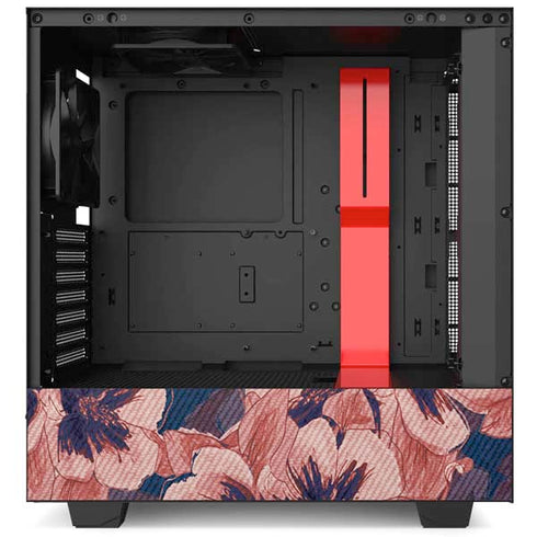 Dark Tapestry Floral NZXT H510 Compact ATX Mid-Tower Case Skin