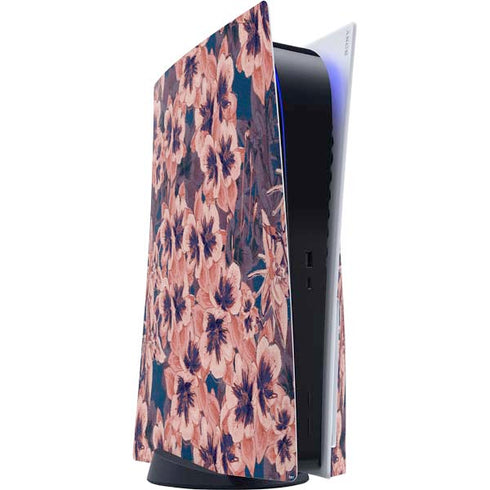 Dark Tapestry Floral PS5 Console Skin