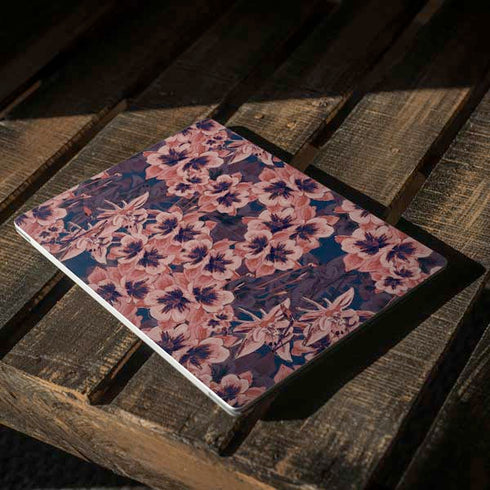 Dark Tapestry Floral Surface Laptop 2 Skin