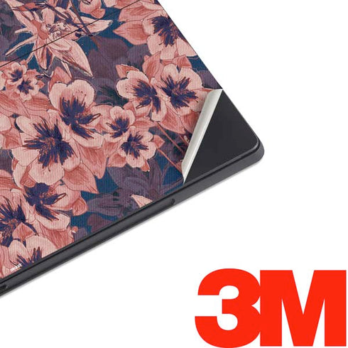 Dark Tapestry Floral Surface Pro 7 Skin