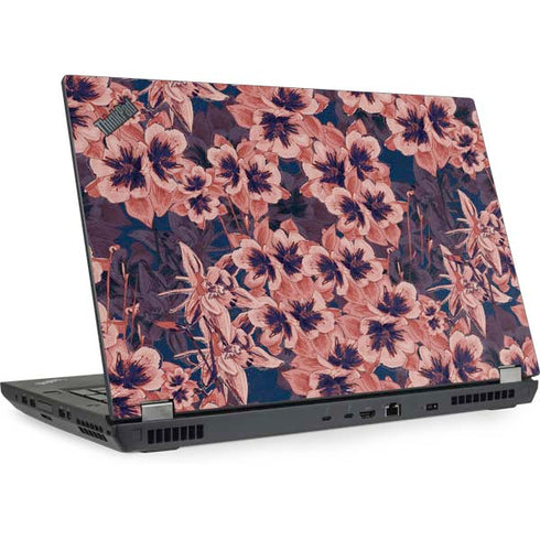 Dark Tapestry Floral Lenovo ThinkPad Skin