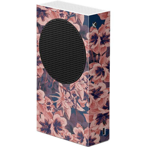 Dark Tapestry Floral Xbox Series S Console Skin