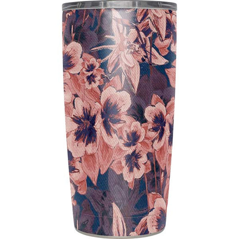 Dark Tapestry Floral Yeti 20oz Tumbler Skin
