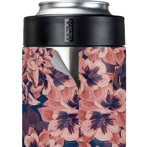 Dark Tapestry Floral Yeti Colster Can Insulator Skin