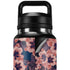 Dark Tapestry Floral YETI Rambler 36oz Bottle Skin