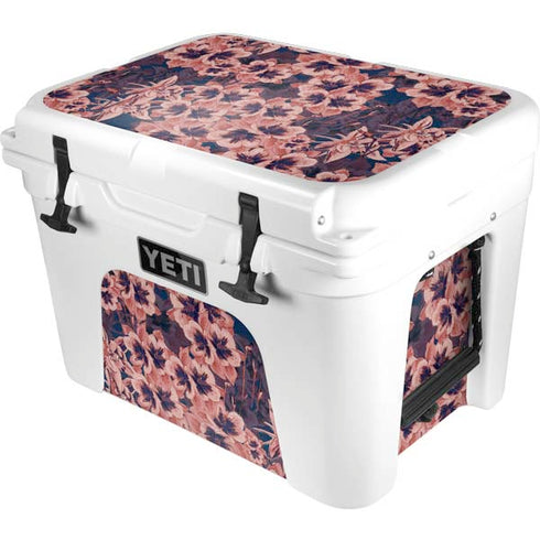 Dark Tapestry Floral YETI Tundra 35 Hard Cooler Skin